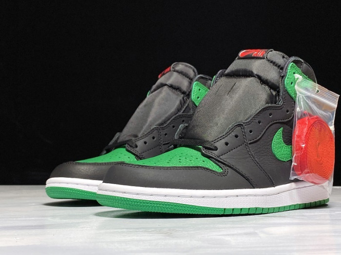 jordan 1 retro high pine green black  555088-030