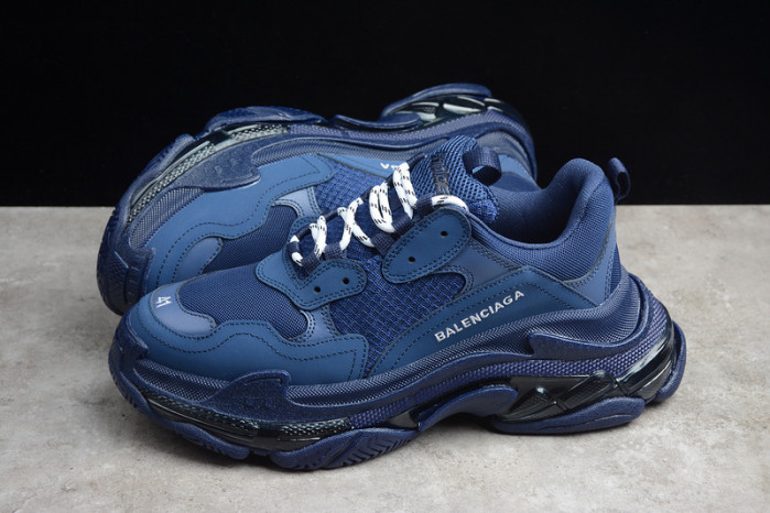 blcg sneaker triple.s.gomma deep blue