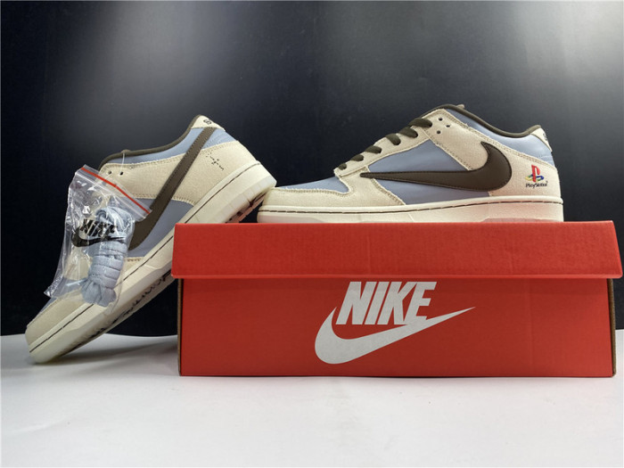 travis scott x playstation x nk sb dunk low cu1726-800