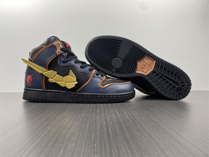 nike gundam x dunk high sb 