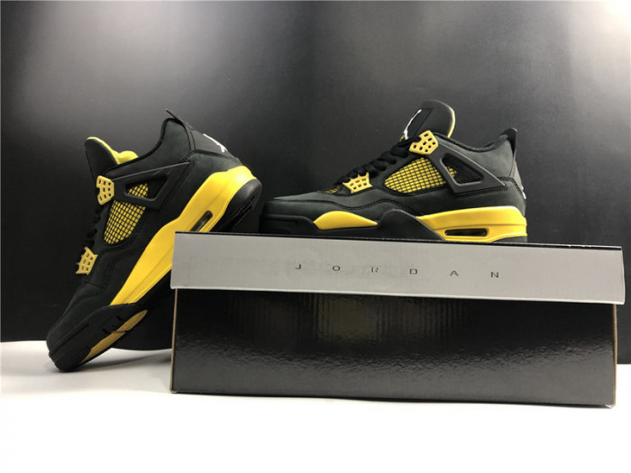 air jordan 4 retro thunder (2012) 308497-008