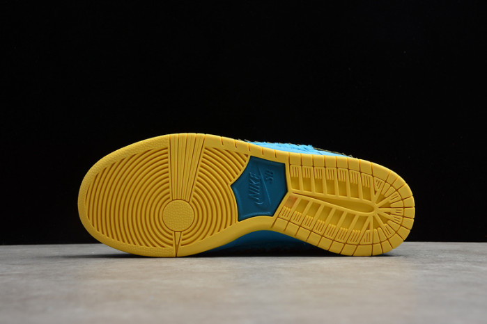 grateful dead nike sb dunk low blue bear cj5378-400