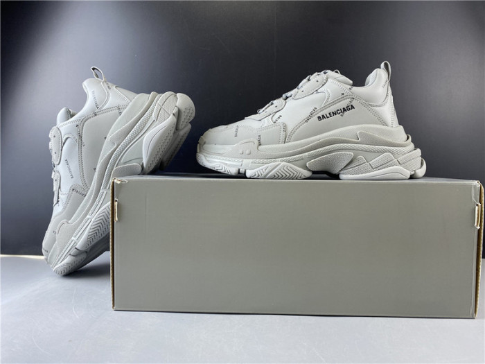 blcg sneaker triple.s.gomma grey black 536737 w2fa1 1210