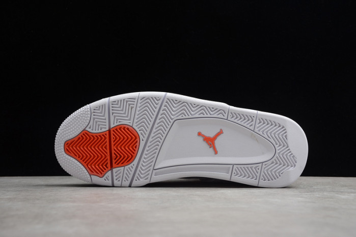 air jordan 4 retro metallic orange ct8527-118