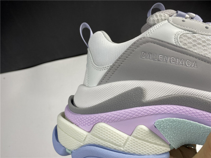 blcg sneaker triple.s.gomma gray purple and pink 536737 w2fw1 1977