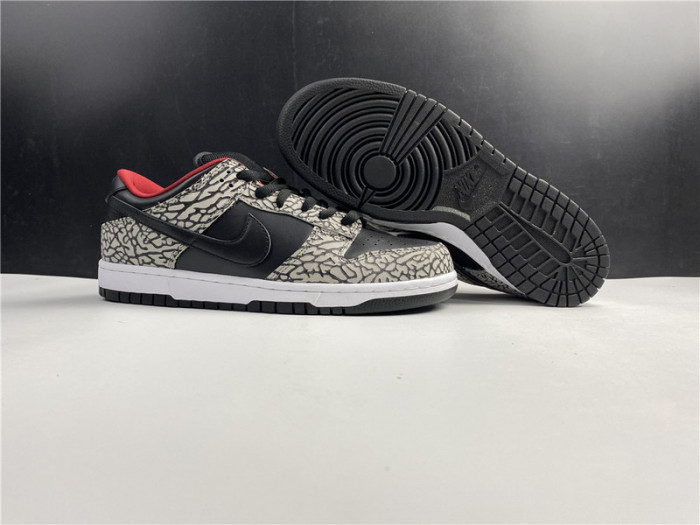 nike dunk sb low black cement (2002) 304292-131