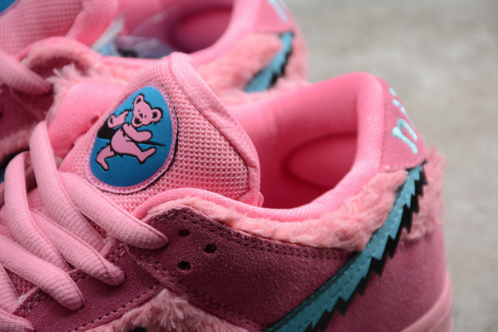 grateful dead nike sb dunk low pink bear cj5378 600