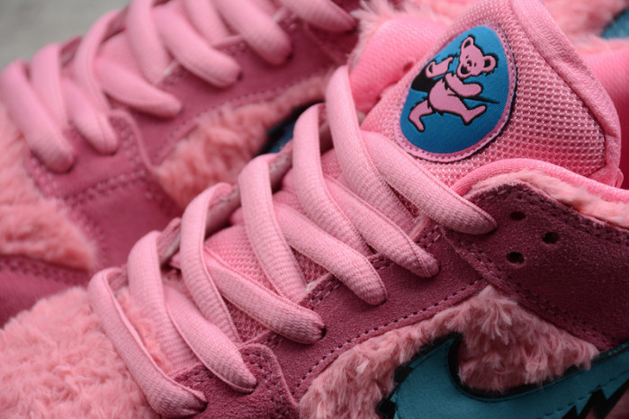 grateful dead nike sb dunk low pink bear cj5378 600
