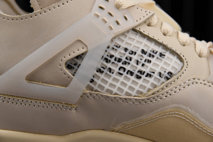 air jordan 4 retro ofw sail cv9388-100