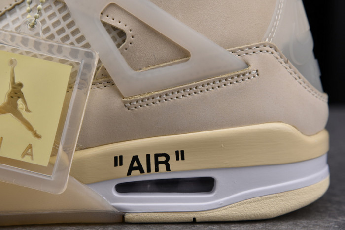air jordan 4 retro ofw sail cv9388-100