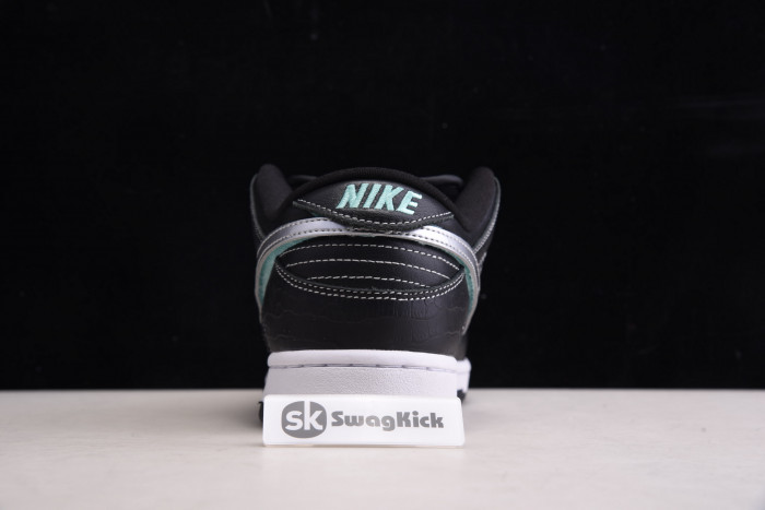 nike sb dunk low Di*m*nd s*pply co black Di*m*nd bv1310-001