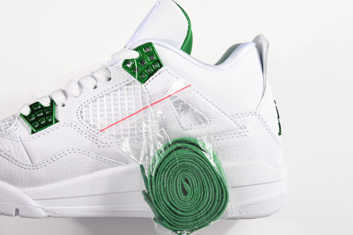 air jordan 4 retro metallic green  ct8527-113