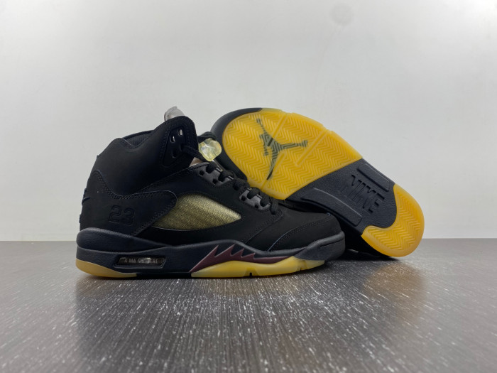 a ma maniere x air jordan 5 dusk black fd1330-001
