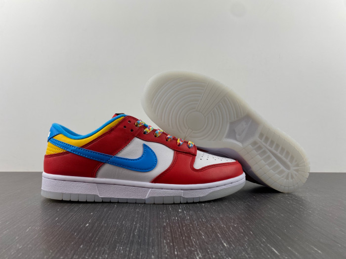 nike dunk low qs lebron james fruity pebbles-dh8009-600