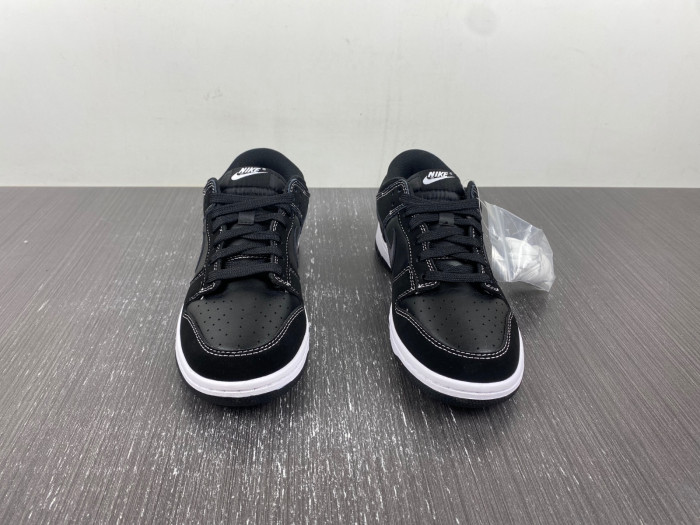 nike dunk low airbrush black- fd6923-001
