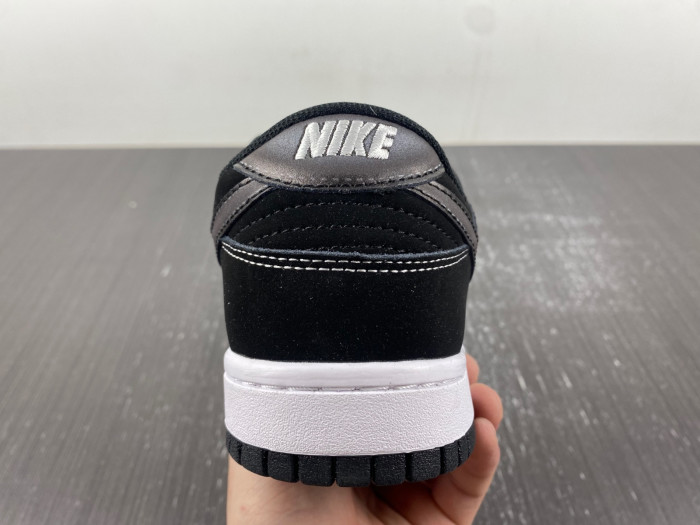 nike dunk low airbrush black- fd6923-001