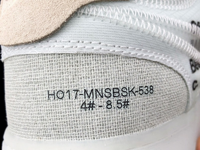 nike air force 1 low off white mens ao4606-100
