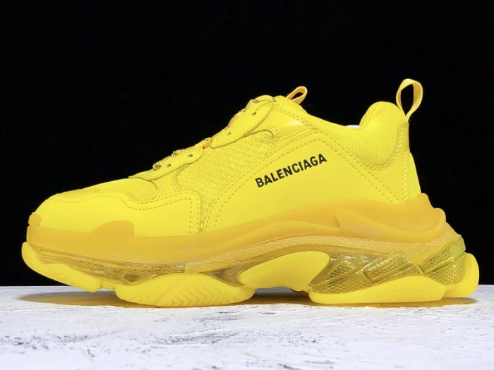 blcg sneaker triple.s.gomma yellow air cushion 541624 w09oh 1298