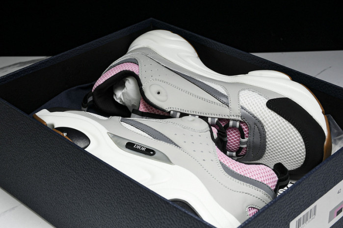 d10r homme b22 trainer sneaker（di0r b22 pale pink grey）