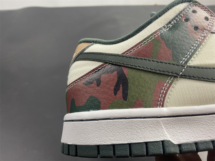 nike dunk low se sail multi-camo - dh0957-100