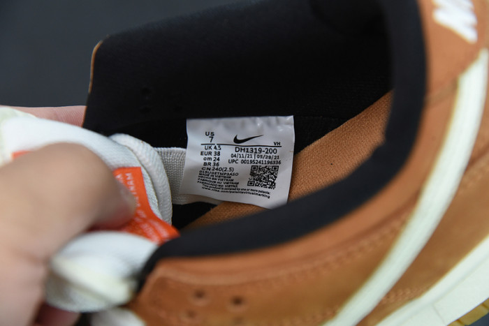 nike dunk low "wheat " dh1319-200