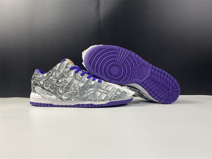 nike dunk low "flip the old school" dj4636-100