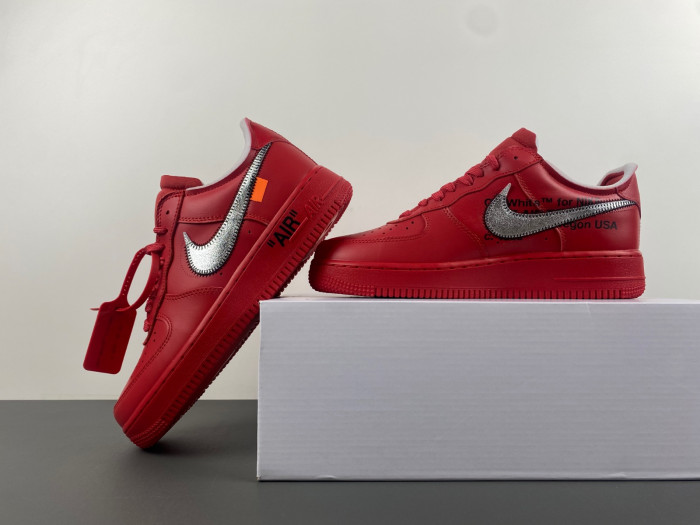 off white x nike air force 1‘07 low ao4297-600