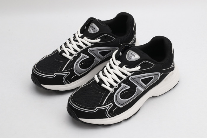 b30 sneaker black mesh