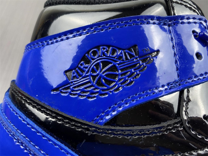 air jordan 1 dark marina blue patent leather 555088-404