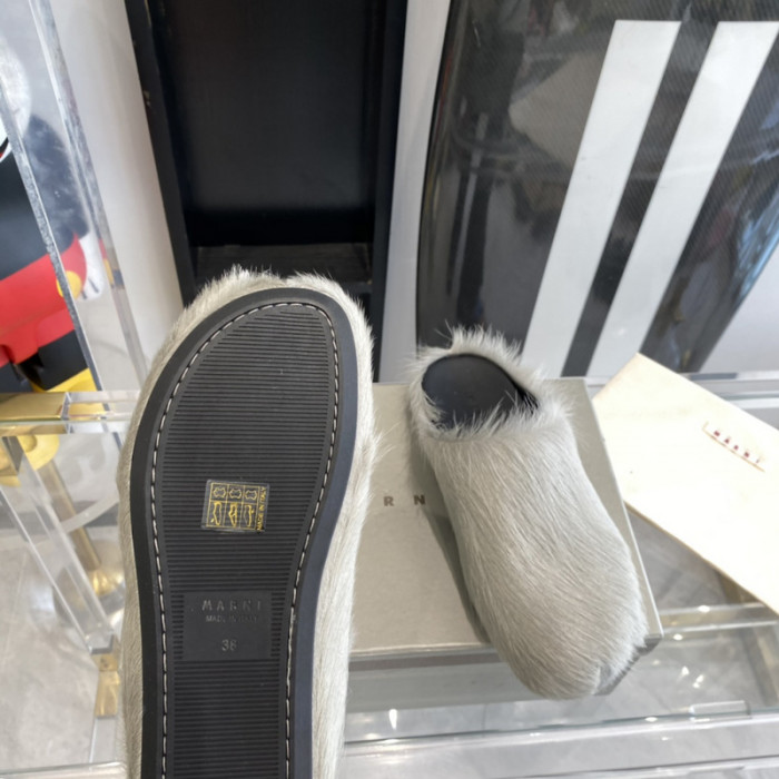 marni fussbett sabot loafers