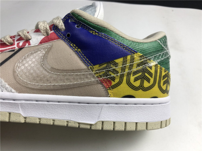 nike dunk low sp city market da6125-900