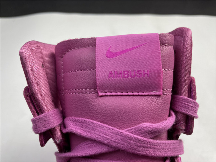 nike dunk high ambush active fuchsia - cu7544-600
